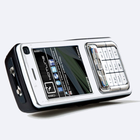 Hotline Fake Cell Phone LED Stun Gun 3.6M (K95 Type)