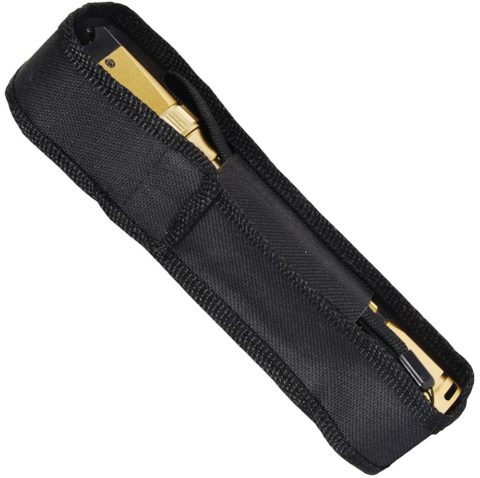 Zoom Stun Gun Flashlight Gold 18M （6610 Type）