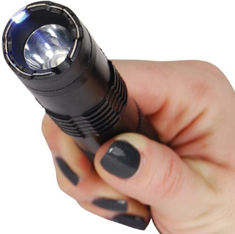 Special Ops Stun Gun Flashlight Black 15M 810 Type