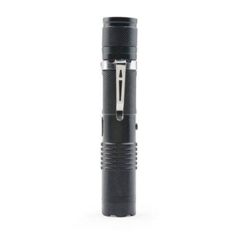 Stun Gun Flashlight Black - 140 Lm (M11 Type)