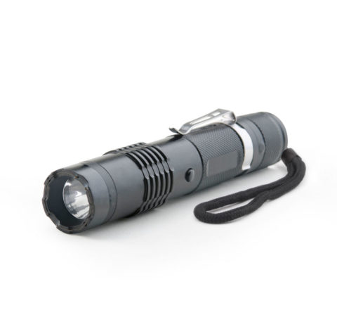 Stun Gun Flashlight Black - 140 Lm (M11 Type)