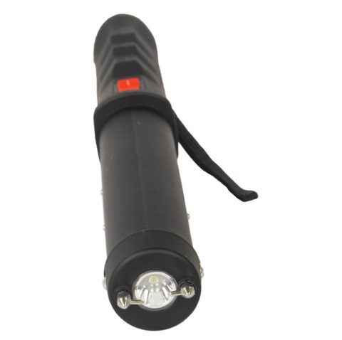 Rechargeable Stun Gun Baton Black 12M （mini809 Type）