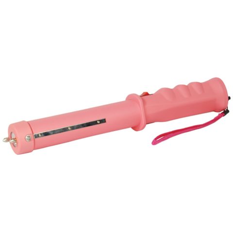 Rechargeable Stun Gun Baton Pink 12M (mini809 Type)