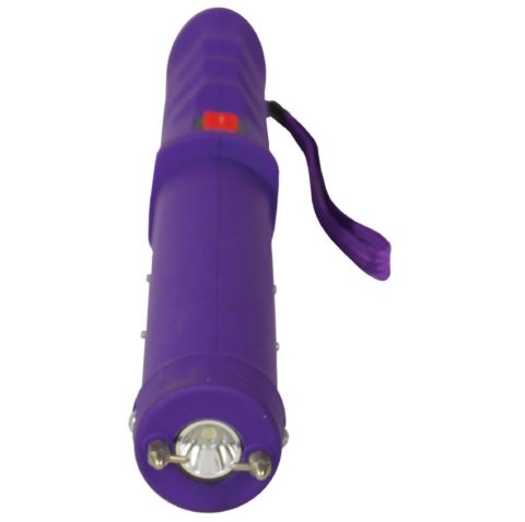 Rechargeable Stun Gun Baton Purple 12M (mini809 Type)