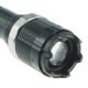 Police Adjustable Focus LED Metal Flashlight Rechargeable Stun Gun