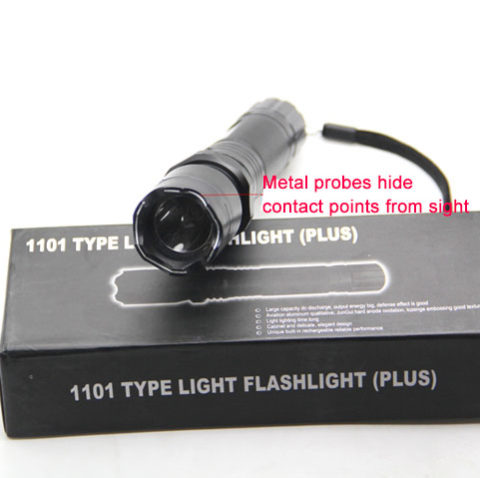 1101 High Power Strong Tactical Flashlight Stun Gun