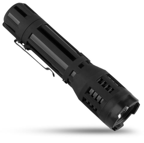 LED Tactical Self Defense Flashlight Stun Gun Heavy Duty Rechargeable