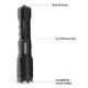 Stun Gun 200 Lumen Blinding Flashlight - High Voltage Edition