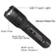 LED Tactical Self Defense Flashlight Stun Gun Heavy Duty Rechargeable
