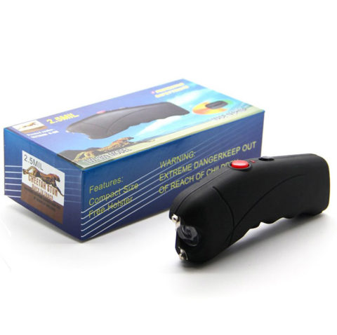 Mini Rechargeable Reliable Stun Gun with LED Flashlight