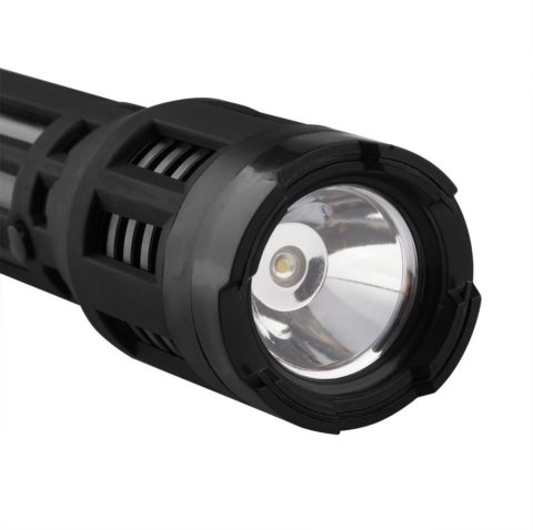 LED Tactical Self Defense Flashlight Stun Gun Heavy Duty Rechargeable
