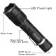 Police Small Bright Metal Flashlight Stun Gun Rechargeable (1158)