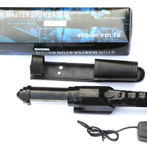 Extendablle Tw-09 Type Stun Gun with Loud Alarm