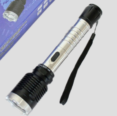 1315 Electric Flashlight Shock Flashlight Police Stun Gun